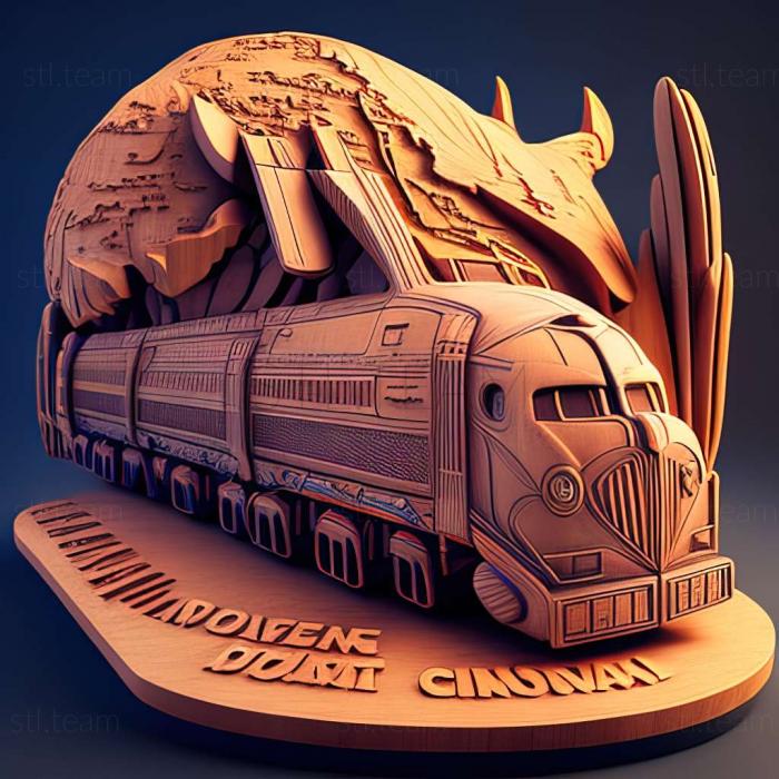 3D model Transport Giant Down Under game (STL)